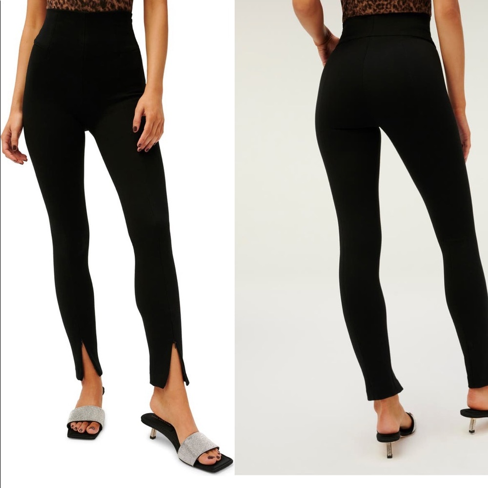 Good American boss skinny pants